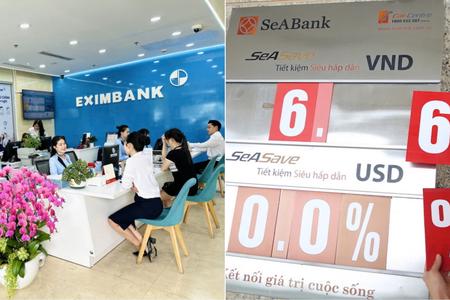 Lãi suất ngân hàng 9/1: Eximbank dẫn đầu kỳ hạn 15-36 tháng