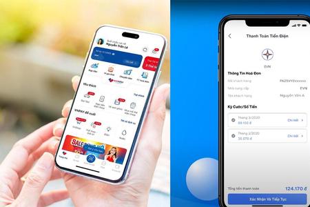 Cảnh báo rủi ro khi thanh toán hóa đơn điện, nước trên ứng dụng ngân hàng 
