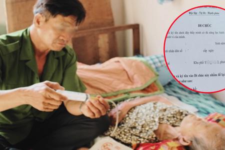 Chăm sóc mẹ suốt 10 năm không nhận được chia mảnh đất nào, đọc lại di chúc tôi bật khóc nức nở