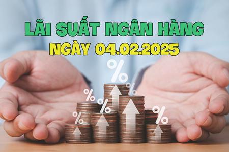 Lãi suất Ngân hàng hôm nay 4/2/2025: Nhiều biến động tích cực