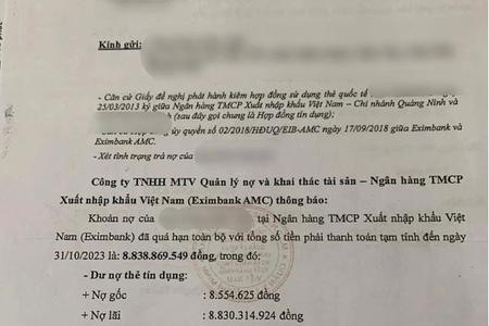 Phát sinh nợ 8 triệu trong thẻ tín dụng, sau 11 năm bị đòi gần 9 tỉ: Bài học quản lý chi tiêu