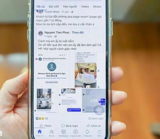 Cảnh báo chiêu chiêu giăng bẫy lừa đảo tiền đặt phòng 