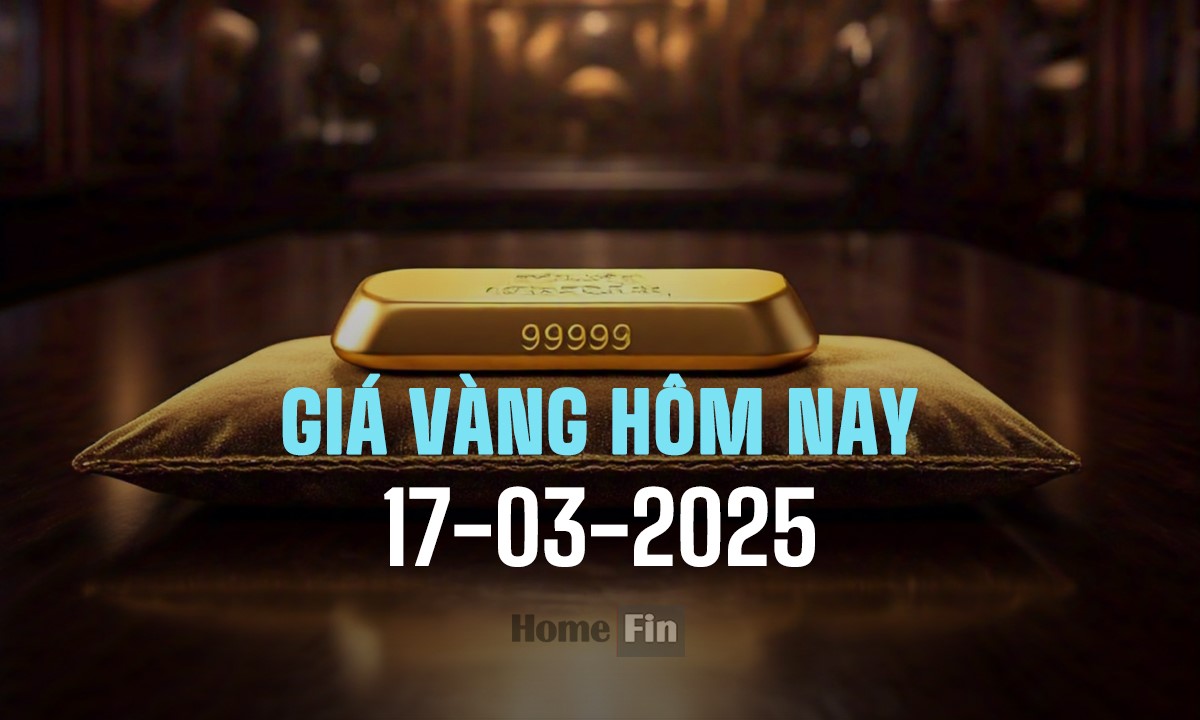Bảng giá vàng SJC, Mi Hồng, DOJI, PNJ, Phú Quý, BTMC hôm nay 17/3/2025