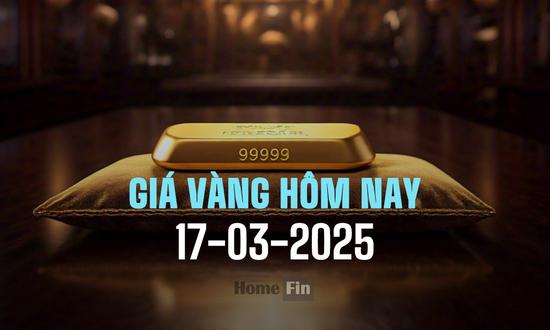 Bảng giá vàng SJC, Mi Hồng, DOJI, PNJ, Phú Quý, BTMC hôm nay 17/3/2025
