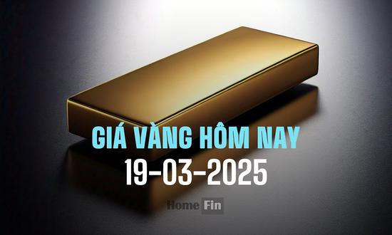 Bảng giá vàng SJC, Mi Hồng, DOJI, PNJ, Phú Quý, BTMC hôm nay 19/3/2025