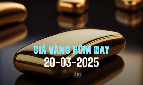 Bảng giá vàng SJC, Mi Hồng, DOJI, PNJ, Phú Quý, BTMC hôm nay 20/3/2025