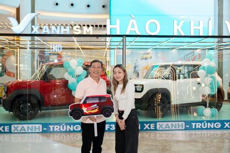 Đặt taxi Xanh SM, rinh ô tô điện VinFast VF 3 về nhà