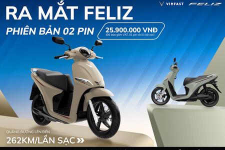 VinFast ra mắt 3 mẫu xe máy điện 2 pin - nâng tầm trải nghiệm di chuyển cho người dùng