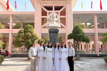 Ngôi trường miền Tây ghi dấu ấn tại cuộc thi Tiếng nói Xanh