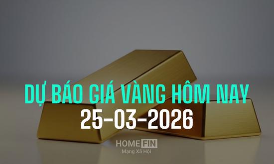 Dự báo giá vàng hôm nay 25/3/2026: Vàng 9999 24k 18K SJC DOJI PNJ tăng hay giảm?