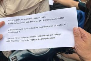 TỪ VIỆC KHÁM XÉT BẢO TÍN MINH CHÂU: NGHĨ VỀ VIỆC BÁN "VÀNG TRÊN GIẤY"