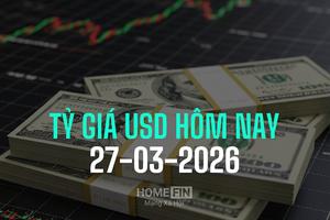 Tỷ giá USD hôm nay 27/3/2025: Biến động nhẹ 2-10 đồng