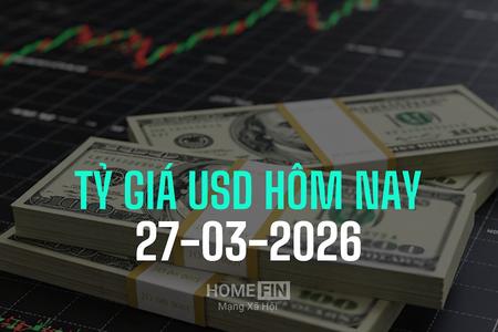 Tỷ giá USD hôm nay 27/3/2025: Biến động nhẹ 2-10 đồng