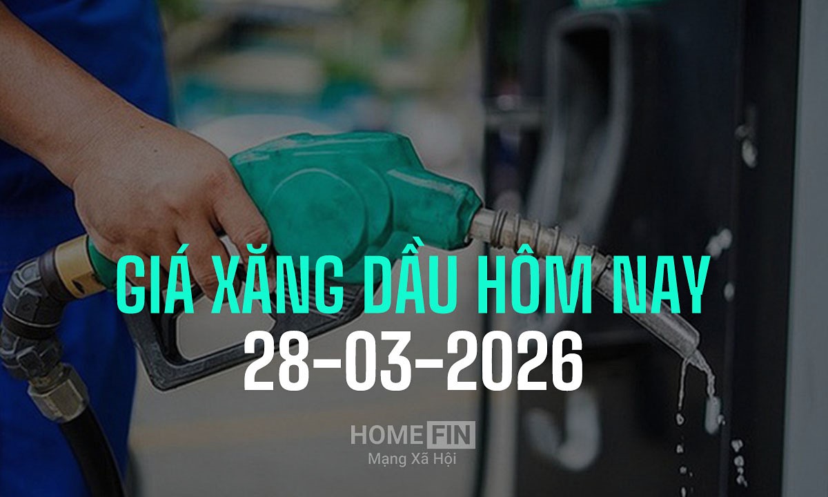 Giá xăng dầu hôm nay 28/3/2026 ở trong nước và thế giới mới nhất