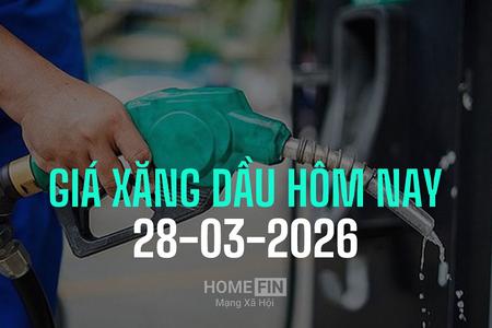 Giá xăng dầu hôm nay 28/3/2026: Dầu Brent tăng nóng 3,37%; vượt ngưỡng 105 USD/thùng