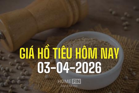 Giá tiêu hôm nay 3/4/2026: Quay đầu tăng 1.000 đồng, chạm mốc 140.000 đồng/kg